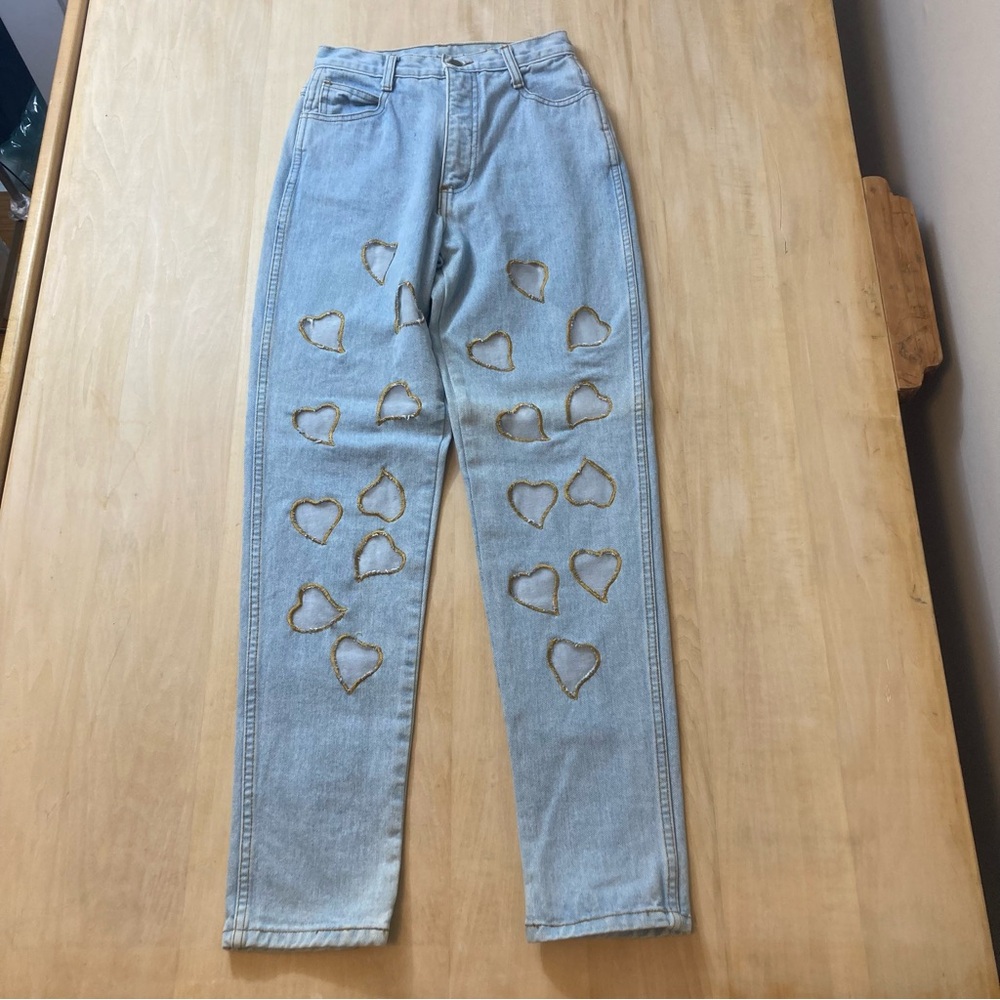 Vintage Frederick's of Hollywood Danger Clothing Jeans